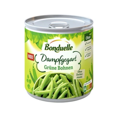 Abbildung von Bonduelle Grüne Bohnen dampfgegart