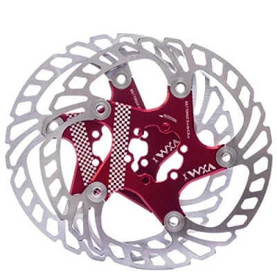 Abbildung von YBEKI Fahrrad Bremsscheibe 140mm 160mm 180mm 203mm 2 Stück Schwimmbremse für Rennrad, Mountainbike, MTB, BMX