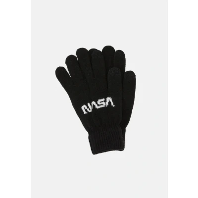 Abbildung von Mister Tee NASA Glove Fingerhandschuh, Herren, Größe: S/M, Black