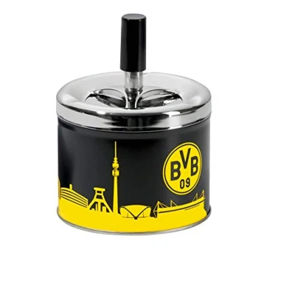 Abbildung von Borussia Dortmund BVB Aschenbecher mit Deckel one Size