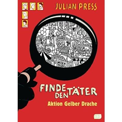 Abbildung von Finde den Täter Aktion gelber Drache: Spannende Such und Ratekrimis für alle Wimmelbildspezialisten (Finde Wimmelbild Ratekrimis, Band 4)