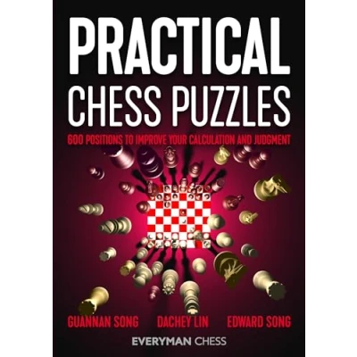 Abbildung von Practical Chess Puzzles: 600 Positions to Improve Your Calculation and Judgment (Everyman Chess)