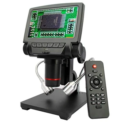 Abbildung von Andonstar ADSM301 HDMI 1080P Full HD Digital Mikroskop 260X Scope for PCB Circuit Board Löten Tools Video with LCD Screen