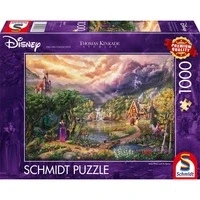 Abbildung von Schmidt Spiele Puzzle Disney, Snow White and the Queen von Thomas Kinkade, 1000 Puzzleteile