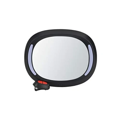 Abbildung von Altabebe AL1108 Luxus LED Baby Spiegel, Schwarz