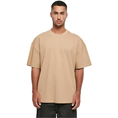 Abbildung von Build Your Brand Men&#039;s BY163 Ultra Heavy Cotton Box Tee T Shirt, unionbeige, XL