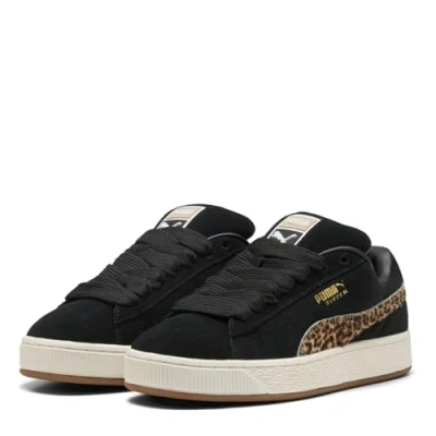 Abbildung von Puma Herren Sneaker, Wildleder, Größe XL, Schwarz Leopard, 38 EU