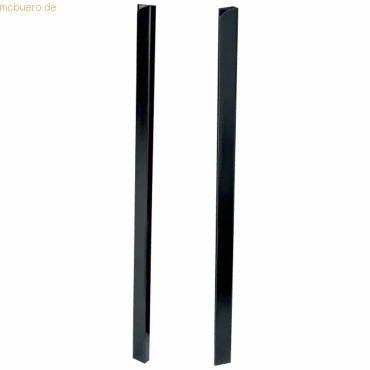 Abbildung von GBC 46010E Einschub Binderücken, 10 mm, 25 Stück, schwarz