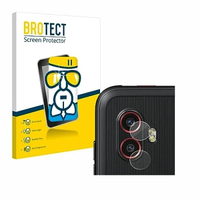 Abbildung von BROTECT Schutzglas für Samsung Galaxy Xcover 6 Pro (NUR Kameraschutz) Schutzfolie Panzer Folie Glas [Extrem Kratzfest 9H, Anti Fingerprint,