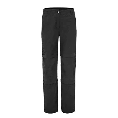 Abbildung von Maier Sports Damen Triple Yesa Zipp off Hose, Schwarz, 18 EU