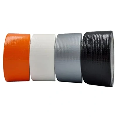 Abbildung von ACIT Panzerband Klebeband set, Panzertape eine Rolle für jede Farbe (schwarz, grau, weiß, orange)