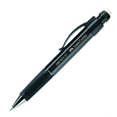 Abbildung von Faber Castell Druckbleistift Grip Plus, Strichstärke 0,7 mm, mit bruchgeschützter Mine