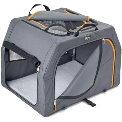 Abbildung von Hunter Foldable Dog Box Alu Frame 61x45,5x43 cm