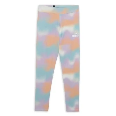 Abbildung von PUMA Unisex Ess+ Summer Daze Aop Leggings G Strumpfhose, Peach Fizz, 164 EU