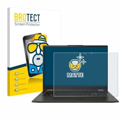 Abbildung von BROTECT Entspiegelungs Schutzfolie für ASUS Vivobook S 16 Flip TN3604 Matte Displayschutz Folie, Anti Reflex, Fingerprint