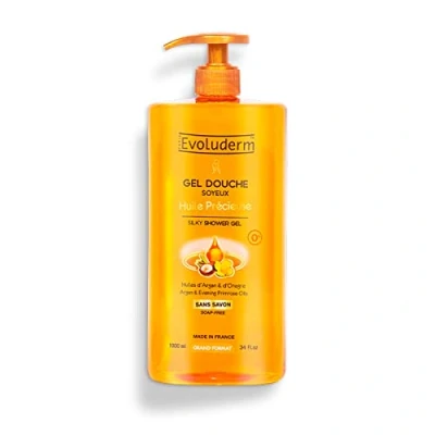 Abbildung von Evoluderm Seidiges Duschgel Edelöl 1000 ml