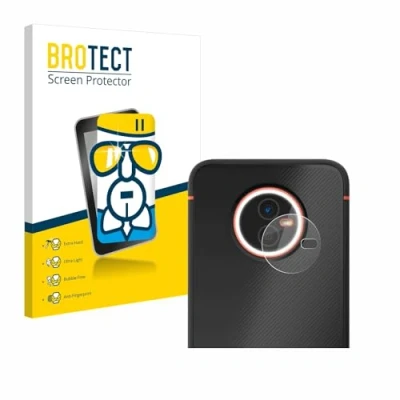 Abbildung von BROTECT Schutzglas für Gigaset GX4 / Pro (NUR Kameraschutz) Schutzfolie Panzer Folie Glas [Extrem Kratzfest 9H, Anti Fingerprint,