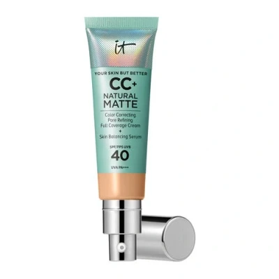 Abbildung von iT Cosmetics Your Skin But Better CC+ Natural Matte SPF 40 Medium 32 ml