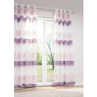 Abbildung von Vorhang Luisa Flieder, LYSEL®, (1 St), transparent, HxB 245x140cm
