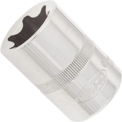 Abbildung von VIGOR TORX® Steckschlüsseleinsatz 1/2&quot; Außen Profil E24
