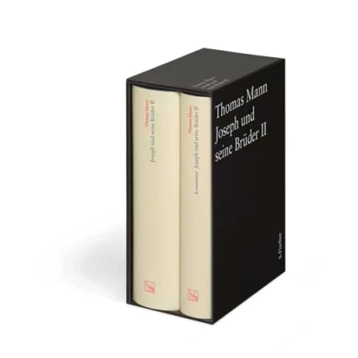 Abbildung von Joseph und seine Brüder II: Text Kommentar in einer Kassette
