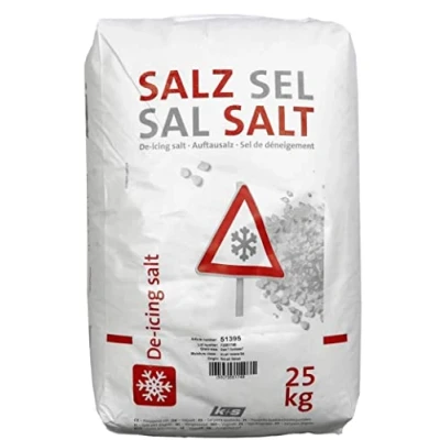 Abbildung von K+S Minerals+Agriculture GmbH Einstreu Sack Streusalz Auftausalz Tausalz 25 kg