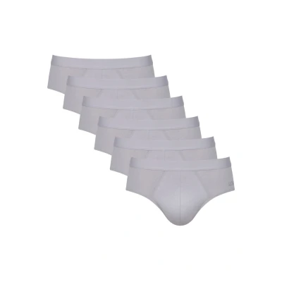 Abbildung von Sloggi GO ABC 2 0 6P Slip, Herren, Größe: Large, Platinum