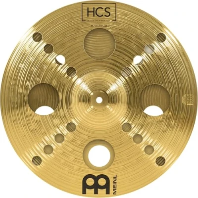 Abbildung von Meinl Cymbals HCS Trash Stack — 16 Zoll (Video) Schlagzeug Becken (40,64cm) Messing, Traditionelles Finish (HCS16TRS)