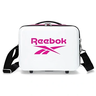 Abbildung von Reebok Maveryck Anpassbarer Kulturbeutel mit rosa Schulterriemen 29 x 21 15 cm starres ABS 9,14 l 0,6 kg