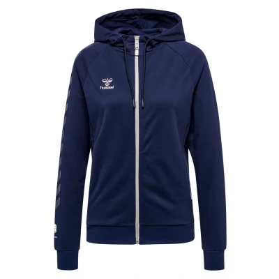 Abbildung von Hummel Hmlmove GRID COT Sweatjacke, Damen, Größe: XS, Marine