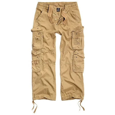 Abbildung von Brandit PURE Vintage Cargohose, Herren, Größe: Medium, Beige