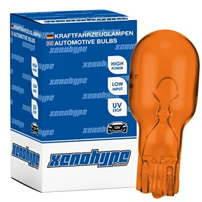 Abbildung von 2x WY16W XENOHYPE Premium W2.1x9.5d T15 12 V 16 Watt Glassockellampe