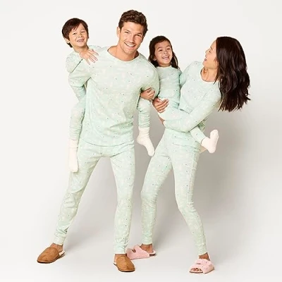 Abbildung von Amazon Essentials Damen Schlafhose aus Flanell (in Übergröße erhältlich), Minzgrün Waldtiere, XL Große Größen