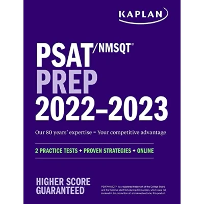 Abbildung von PSAT/NMSQT Prep 2022 2023 with 2 Full Length Practice Tests, 2000+ Questions, End of Chapter Quizzes, and Online Video Chapters, ... Proven Strategies + (Kaplan Test Prep)
