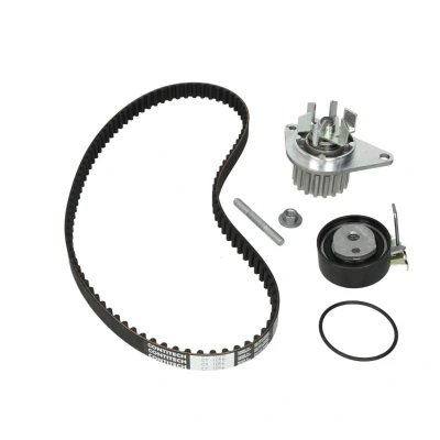 Abbildung von HEPU PK08460 Wasserpumpe + Zahnriemensatz 100 PEUGEOT: 206 Schrägheck, 206+ SW, CITROËN: Berlingo / First I, C3 I Schrägheck