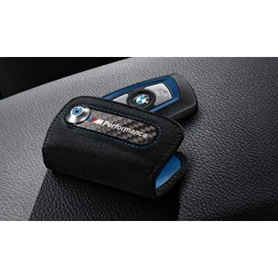 Abbildung von BMW 82 29 2 355 518 Performance Alcantara Leder Schlüsselbox, Größe M, Schwarz