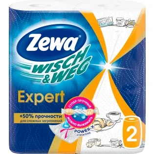 Abbildung von Zewa Küchenrollen WISCH&amp;WEG eXtra Lang Original 2 lagig