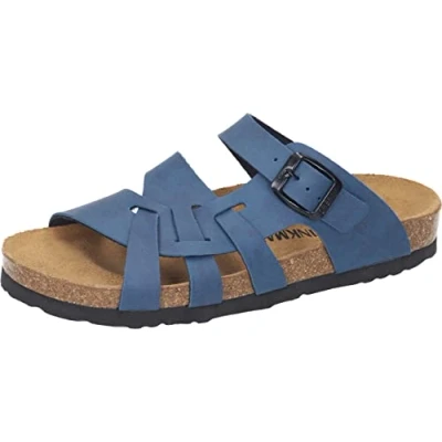 Abbildung von Dr. Brinkmann Hausschuh, Damen, Größe: 42, Blau Schuhe