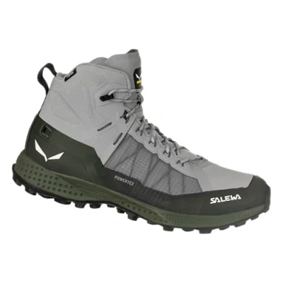 Abbildung von Salewa Pedroc Pro Mid Power Tex M Herren Multifunktionsschuhe (Hellgrau 9 UK) Typ AB (Leichtwanderstiefel) Trekkingschuhe