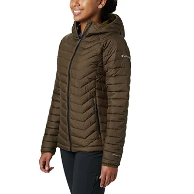 Abbildung von Columbia Powder Lite Hooded W Kunstfaserjacke Olive Green