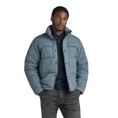 Abbildung von G Star Foundation Padded Jacket Winterjacke, Herren, Größe: XXL, Grijs