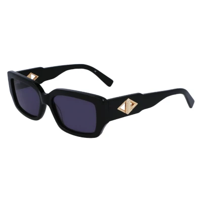 Abbildung von Lacoste Unisex Sonnenbrille, Größe: One Size, Black