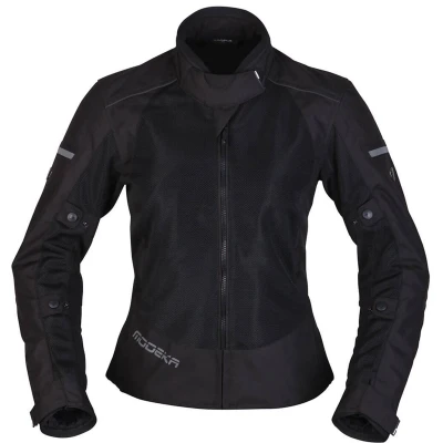 Abbildung von Modeka Motorradjacke Veo Air Lady Textiljacke Damen schwarz 46