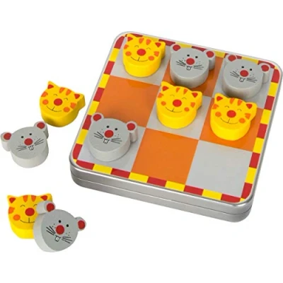Abbildung von Tic Tac Toe Katz und Maus