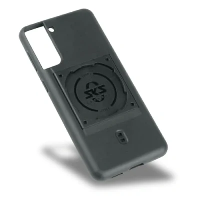 Abbildung von SKS GERMANY COMPIT COVER für Samsung S21+ Handyhülle mit Befestigungsvorrichtung System (angenehme Haptik, stoßabsorbierend, Befestigungsvorrichtung, aus abriebfestem Kunststoff)