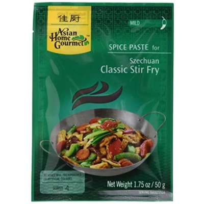 Abbildung von Asian Home Gourmet Würzpaste Szechuan Wokgericht, 6er Pack (6 x 50 g)