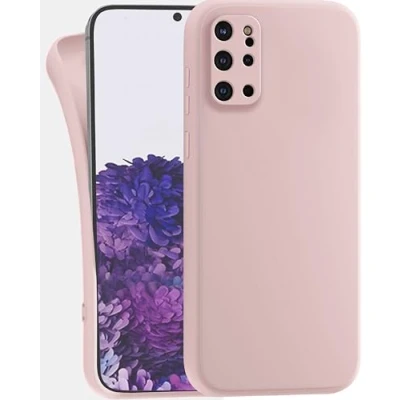 Abbildung von MyGadget Hülle kompatibel mit Samsung Galaxy S20 Plus robuste Handyhülle TPU Case Slim Silikonhülle Back Cover Kratzfest Schutzhülle Matt Rosa
