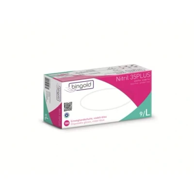 Abbildung von BINGOLD Nitril 35PLUS, blau, 100 er Pack l