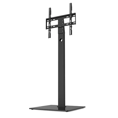 Abbildung von Hama TV Ständer (Bodenständer für Fernseher 32“ 65“, bis 35 kg, Fernsehständer höhenverstellbar, schwenkbar, VESA kompatibel, stabile Halterung) schwarz