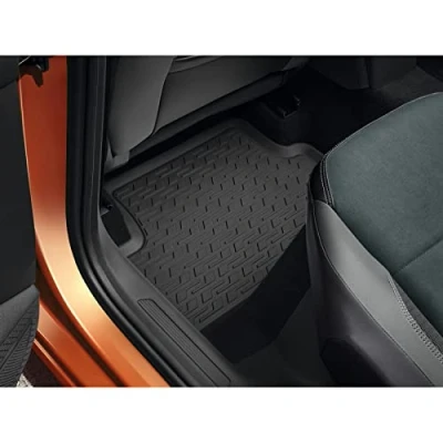 Abbildung von Volkswagen 2G006151282V Allwetterfußmatten Premium Gummi Fußmatten 2X Gummimatten hinten, für Modelljahr 2018 2021